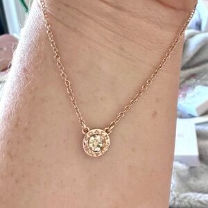 Coach Rose Gold necklace